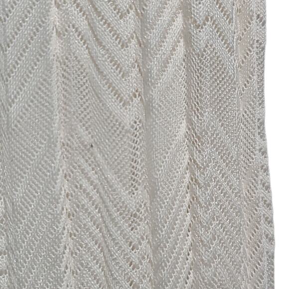 Anthropologie Meadow Rue Cream Prespa Pleated Shift Dress Size 2 - Picture 8 of 8